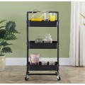 IKEA 3 Tier Multi-functional Trolley Storage Rack Utility Shelves with Handle