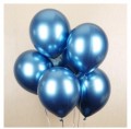 10 Inch Crome Latex Balloon Helium Grade Orangetex Bobo Clear Metallic Balloon Rose Gold Silver Rose