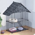 PLAIN 4C DIY Pet Cage Cat Iron Metal Fence Sangkar Kuching