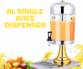 8L Stainless Steel Single Bowl Juice Dispenser Water dispenser buffet Dropship