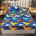 [READY STOK] CADAR VIRAL ANTI KEDUT Fitted Bedsheet FREE 2PCS PILLOW CASE Mattress Cover Cotto