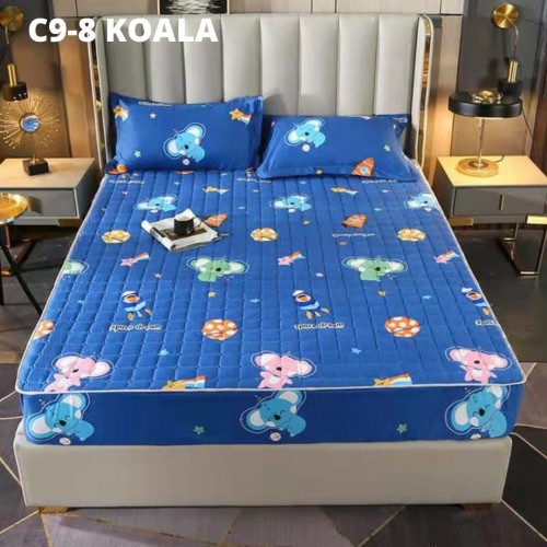 [READY STOK] CADAR VIRAL ANTI KEDUT Fitted Bedsheet FREE 2PCS PILLOW CASE Mattress Cover Cotto