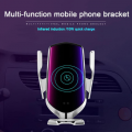 [READY STOK] R2 Automatic Clamping 10W Car Wireless Charger Car Phone Holder