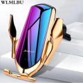 [READY STOK] R2 Automatic Clamping 10W Car Wireless Charger Car Phone Holder