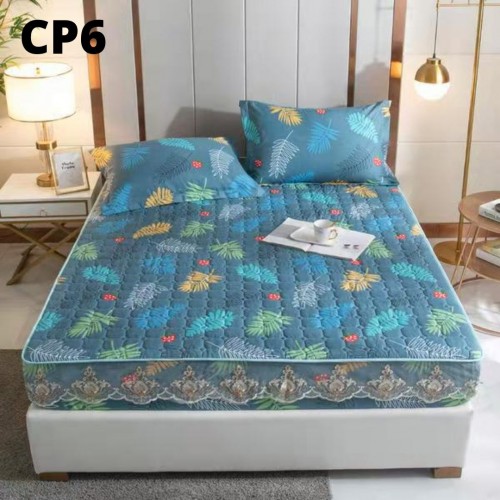 [READY STOK] PREMIUM QUALITY CADAR VIRAL ANTI KEDUT Fitted Bedsheet FREE 2PCS PILLOW CASE Ma