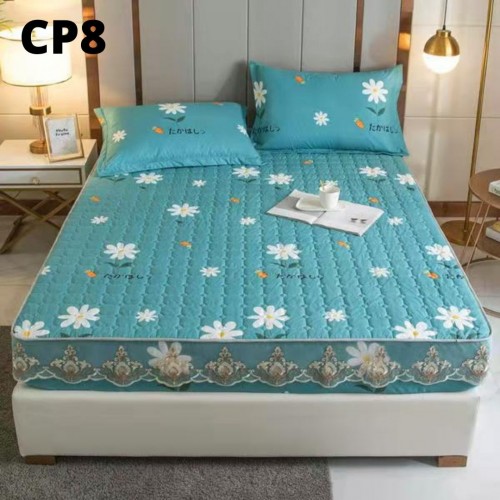 [READY STOK] PREMIUM QUALITY CADAR VIRAL ANTI KEDUT Fitted Bedsheet FREE 2PCS PILLOW CASE Ma