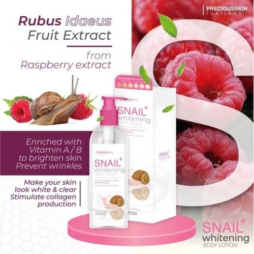 Snail Whitening Body Lotion by Precious Skin - 230ml