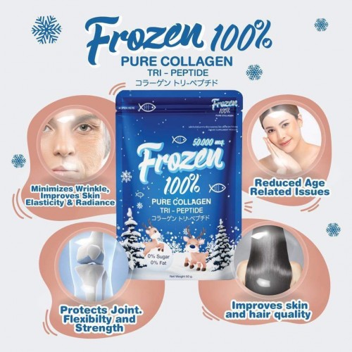 FROZEN 100% PURE COLLAGEN POWDER ( TRI-PEPTIDE )