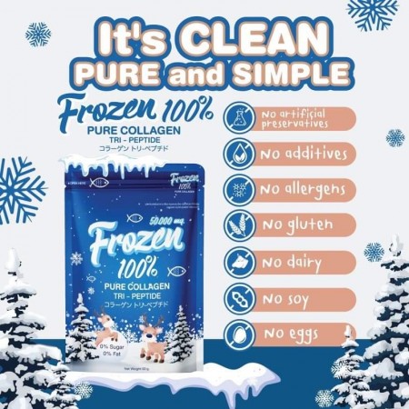 FROZEN 100% PURE COLLAGEN POWDER ( TRI-PEPTIDE )