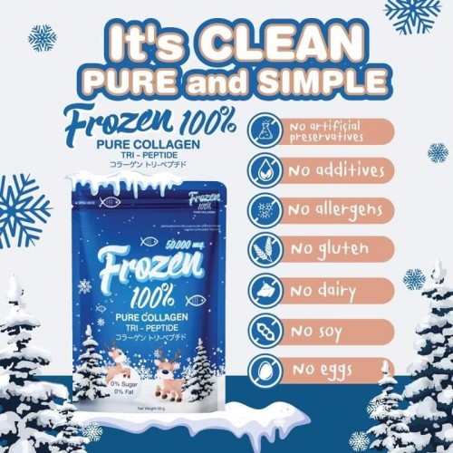 FROZEN 100% PURE COLLAGEN POWDER ( TRI-PEPTIDE )