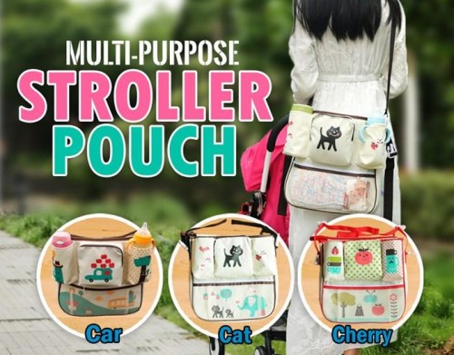 MULTI-PURPOSE STROLLER POUCH