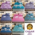 [READY STOK] PREMIUM QUALITY CADAR VIRAL ANTI KEDUT Fitted Bedsheet FREE 2PCS PILLOW CASE Ma