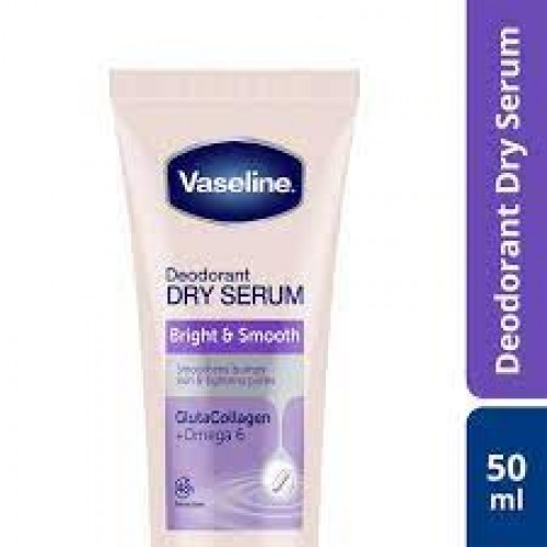 Vaseline Deodorant Dry Serum 50ml Underarm Antiperspirant Deodorizer 48hr Sweat Odour Protection Par