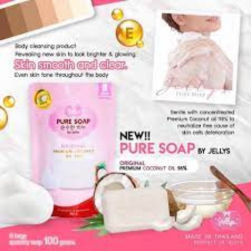 Pure Soap Original Premium Coconut Oil 100% Original