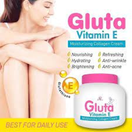 AR Gluta Vitamin E Moisturizing Collagen Cream 200ml (Imported From Thailand) Unisex Body Cream Whit