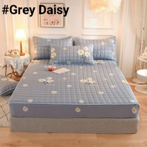 [READY STOK] CADAR VIRAL ANTI KEDUT Fitted Bedsheet FREE 2PCS PILLOW CASE Mattress Cover Cot