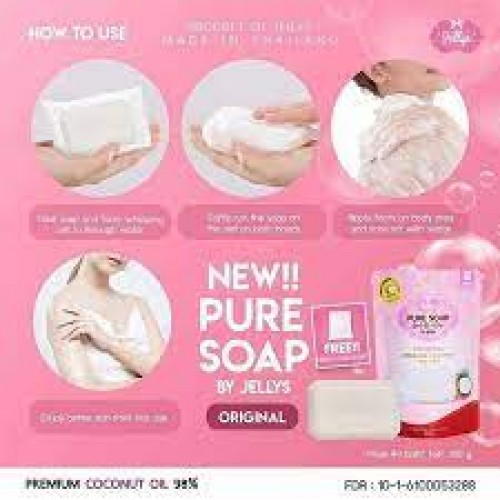 Pure Soap Original Premium Coconut Oil 100% Original