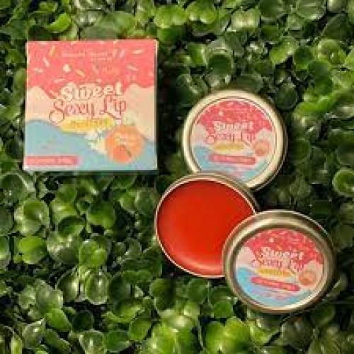 Sweet Sexy Lip Pinkish Organic Balm 3in1 Lip Treatment 10g Lips Cracked Lip Chapped Lips