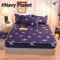 [READY STOK] CADAR VIRAL ANTI KEDUT Fitted Bedsheet FREE 2PCS PILLOW CASE Mattress Cover Cot