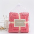 [Ready Stok] Tuala Viral 2in1 Set Coral Fleece High Density Microfiber Bath Face Gift Towel Dropship