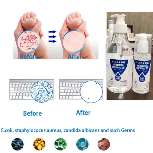 [READY STOK] Anti Bacterial Disposable Hand Sanitizer Hand Disinfection Gel Quick-Dry Handgel 75