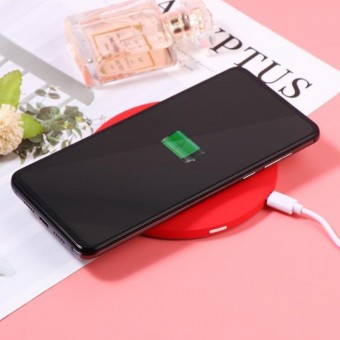 [READY STOK] Multifunctional Portable Wireless Charging LED Makeup Mirror