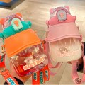 [Ready Stock] Kids 1300ml Trainer Cup sport water bottle free straw + strap Air Bottle water cup SWE