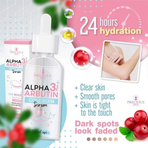 Alpha Arbutin Collagen 3 Plus Whitening Serum 10x Booster 50ml