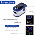 [Ready Stok] Health Oximeter / Portable Finger Pulse Oximeter Finger Clip TFT Color Screen Oximeter