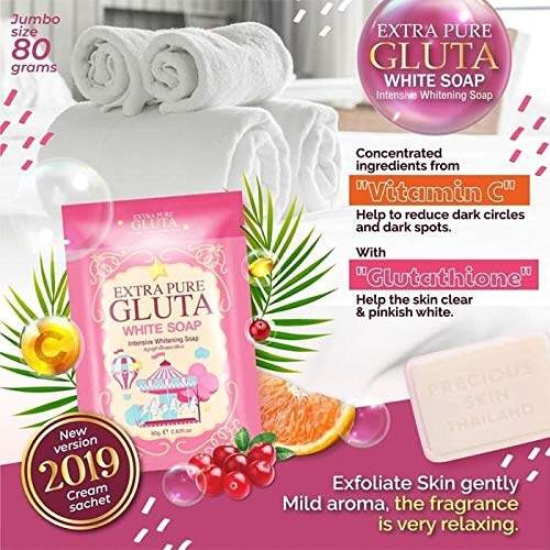 Extra pure Gluta White Soap 80gram