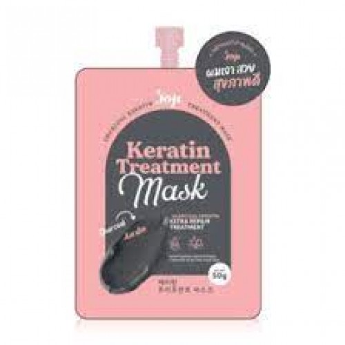 JOJI Secret Young Charcoal Keratin Treatment Mask 1box=6sachet