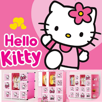 Diy Rak Cube - Hello Kitty