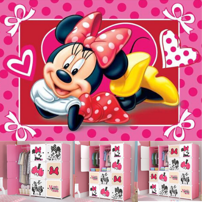 Diy Rak Cube - Minnie