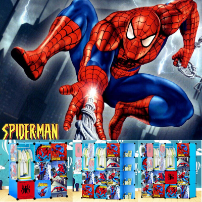 Diy Rak Cube - Spiderman