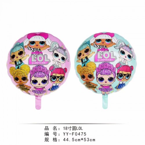 18 Inches Cartoon Foil Balloons Children Birthday Inflatable Toys Ballons