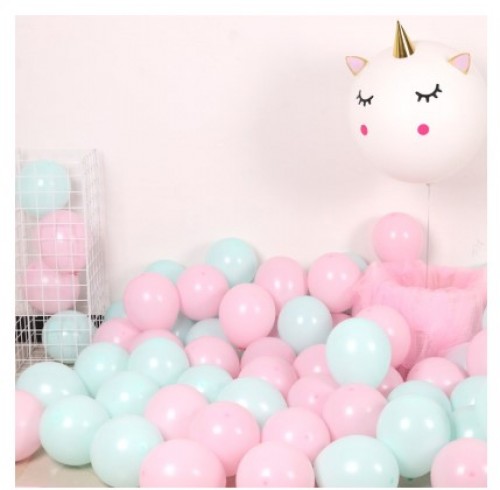 20pcs macarons balloons 10 inches matte 2.2 grams creative wedding balloon holiday decoration ba