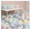 20pcs macarons balloons 10 inches matte 2.2 grams creative wedding balloon holiday decoration ba