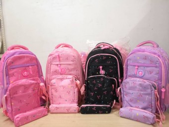 3pc/Set Stylish Girls School Backpack For Children