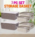 3PC Set Storage Basket