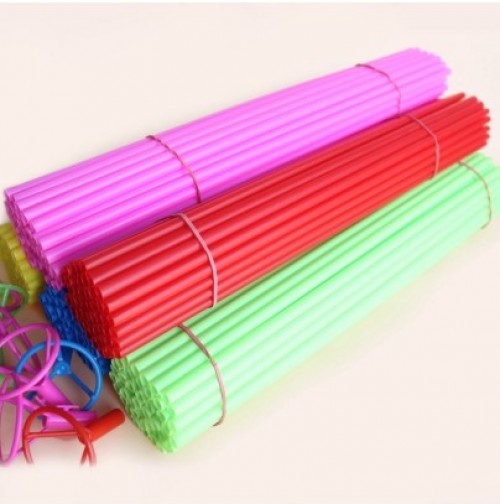 10pcs 50CM Balloon Holder Sticks with Cups Party Supplies Decoration PVC Rods