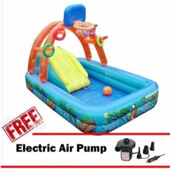 [READY STOK] Splash Pool Kids Pool Kids Swimming Pool Kolam Budak Kolam Renang Kanak-Kanak (FREE Ele