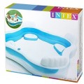 [PREORDER] ETA 5/6  Intex Family Lounge Inflatable Pool With 4 Built-In Comfortable Seats White (FRE
