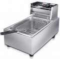 6L 2.5kw COMMERCIAL SINGLE TANK ELECTRIC DEEP FRYER-1 BASKET （EDFY)