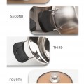10pc High-Quality Cookware Stainless Steel Soup Pot With Brown Glass Lid (10SBL)