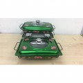 34X28 RECTANGLE BUFFET FOOD TRAY SET BUNGA ROSE / BEKAS TRAY LAUK PAUK MAJLIS JAMUAN