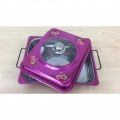 34X28 RECTANGLE BUFFET FOOD TRAY SET BUNGA ROSE / BEKAS TRAY LAUK PAUK MAJLIS JAMUAN