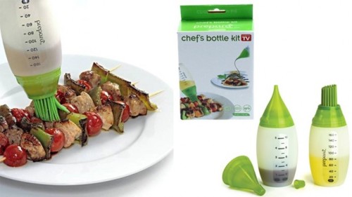 CHEF'S BOTTLE KIT SQUEEZE SAUCE BOTTLE
