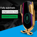 R2 Automatic Clamping 10W Car Wireless Charger Car Phone Holder