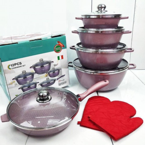 [PREORDER] ETA 25/6 12PC DESSINI Casserole Cookware Set