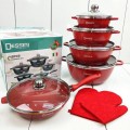 [PREORDER] ETA 25/6 12PC DESSINI Casserole Cookware Set